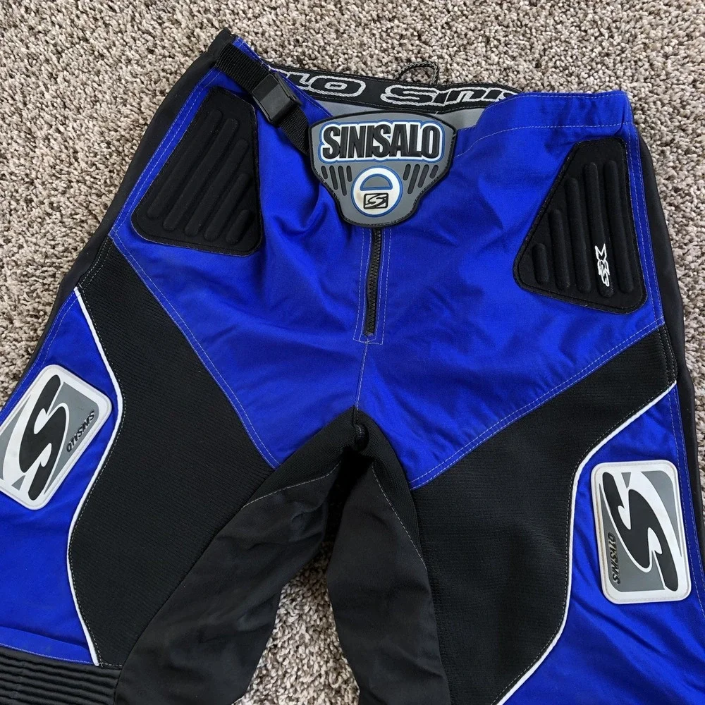 Vintage Sinisalo Pants Mens 38 Racing Worldwide Motocross Biker Y2K Finland Made